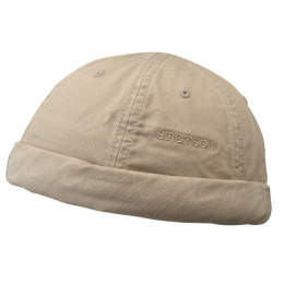 Bonnet Ocala Docker en Coton Stetson - Beige