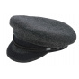 Grey Wool Camaret Sailor Cap - Mtm