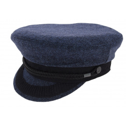 Camaret Wool Navy Cap Blue - Mtm