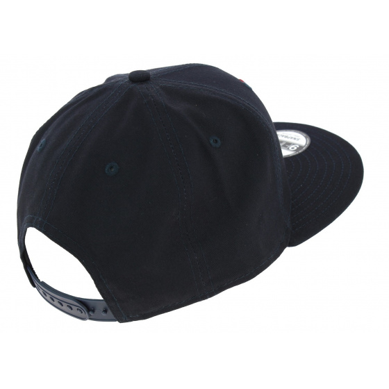 Boston Red Sox Navy Cotton Snapback Cap - New Era