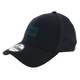 New Era Navy Patched Tone Fitted Baseball Cap