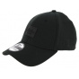Baseball Cap Fitted Patched Tone Black - New Era