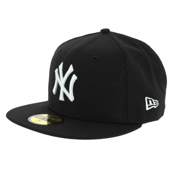 Yankees NY Wool Fitted Cap Black - New Era