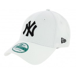 Casquette Baseball League Basic Strapback Yankees Of NY Blanc - New Era