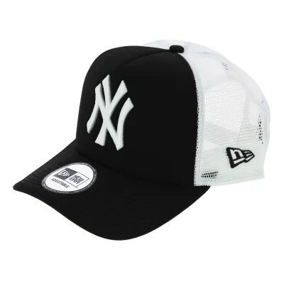 Casquette Trucker Clean Snapback NY Yankees Noir - New Era Reference : 5491 | Chapellerie Traclet