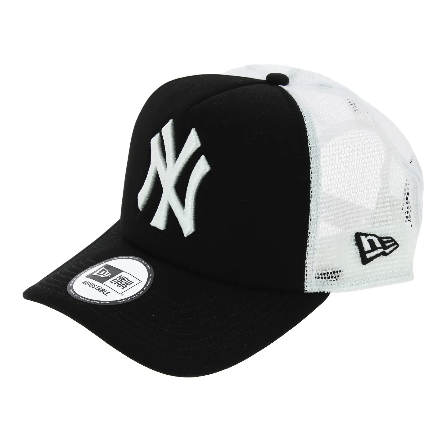 Casquette Trucker Clean Snapback NY Yankees Noir - New Era Reference : 5491 | Chapellerie Traclet