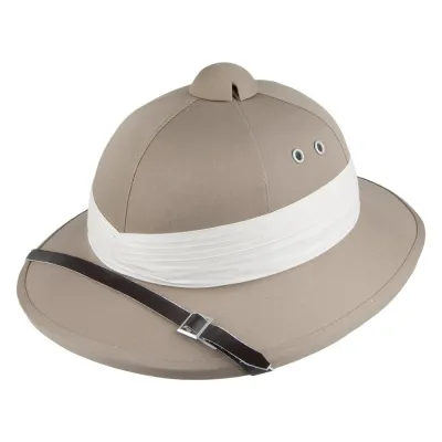 Casque Colonial safari Africain khaki  Reference : 3566 | Chapellerie Traclet