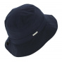 Waterproof Cotton Bohpal Bucket Hat in Navy - Seeberger