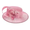Pink Isabelle ceremony hat Reference: 71 | Traclet Hat Shop