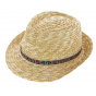 Trilby Pachuca Natural Straw Hat - Traclet