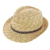 Chapeau Trilby Pachuca Paille Naturel - Traclet Reference : 5372 | Chapellerie Traclet