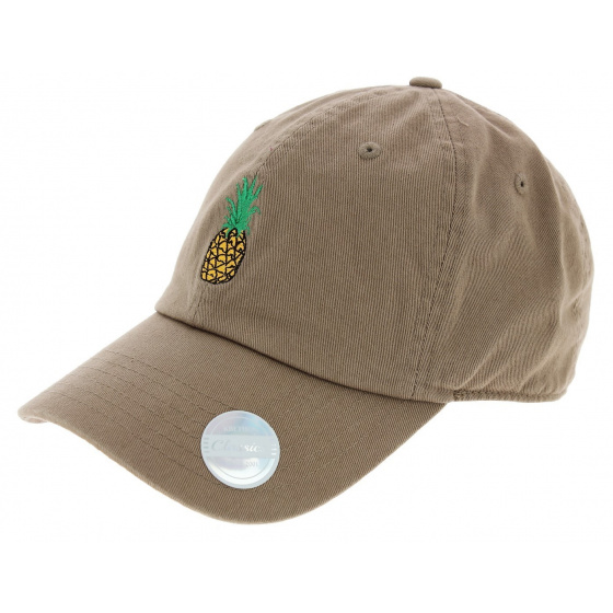 Casquette Baseball Strapback Pineapple Coton - Kbethos