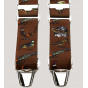 Brown hunting harness suspenders