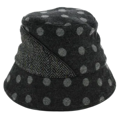 Bob Tinker Laine Anthracite Doublé Polaire - Mtm Reference : 6303 | Chapellerie Traclet