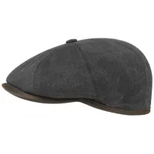 Grey linen Hatteras cap - Stetson Reference: 2568 | Traclet Hat Shop