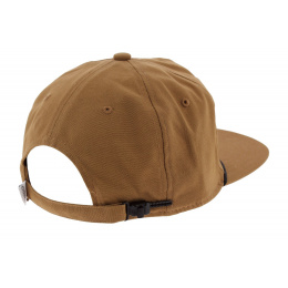 The Great Outdoors Cotton Strapback Cap Camel - Coal