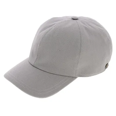 Casquette Baseball Strapback Akil Coton Gris - Mtm Reference : 812 | Chapellerie Traclet