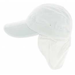 Casquette Saharienne Assouan Coton Blanc - Traclet