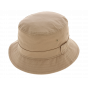 Essential Cotton Bucket Hat Beige - New Era 