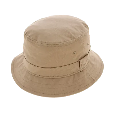 Essential Cotton Bucket Hat Beige - New Era  Reference : 6844 | Traclet Hat Shop