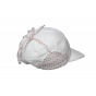Baby Cap "Chloé" with Ear Protectors Anti-UV Red - Soway