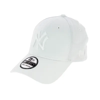 Casquette Fitted Essential MLB Coton Blanc - New Era Reference : 3666 | Chapellerie Traclet