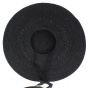 Children's black Provençal hat