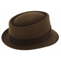 Trilby Lorenzo brown felt hat - Mayser