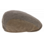 Shabby Chic Flat Cap Linen & Cotton Gray - Marone