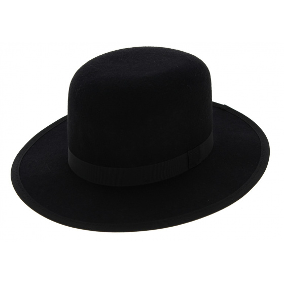 MiddleWest Wool Felt Hat Black - Traclet