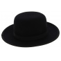MiddleWest Felt Wool Hat Black - Traclet