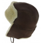 Chapka Leather & Sheepskin Andventurer Brown - Traclet