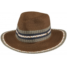 Chapeau Paille Papier Cinnamon Marron Clair - Barts
