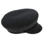 Prinz Heinrich Anthracite Wool Sailor Cap - Traclet