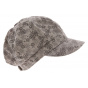 Gavroche Retro Summer Edelweiss Cotton Brown Cap - Traclet