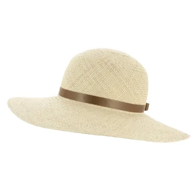 Loja Panama Straw Wide-Brimmed Hat Natural - Traclet Reference: 4935 | Traclet Hat Shop