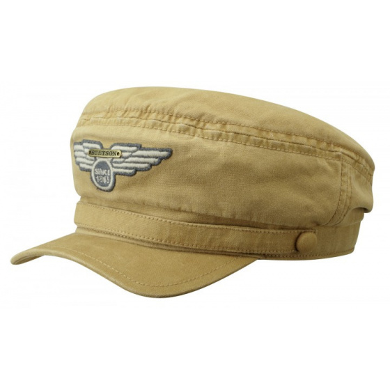 Peabody Cotton Cap Camel - Stetson