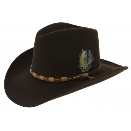 Cowboy Hat - KEELINE Brown