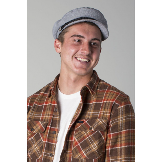 Grey Fiddler Sailor Cap - Brixton Grey Fiddler Sailor Cap - Brixton