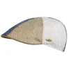 Beige patchwork domed cap Reference: 7031 | Traclet Hat Shop
