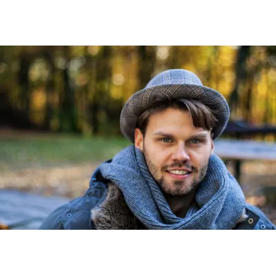 Checked Trilby / Pork Pie hat - Guerra Reference: 1992 | Traclet Hat Shop
