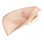 Haute Couture Millinery Hemp Hat Peach - Eugenia Jiménez