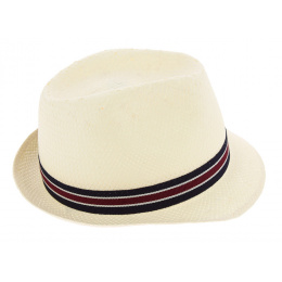 Children's Carpinetto Hat Paper Straw Off-White - Crambes