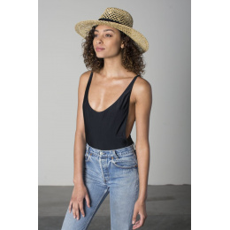 Natural Paper Straw Kelly Traveller Hat - Brixton