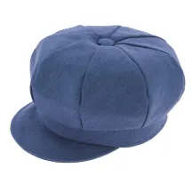 Casquette Gavroche Antje Lin Bleu - Mayser Reference : 4358 | Chapellerie Traclet