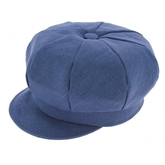 Cap Gavroche Antje Linen Blue - Mayser