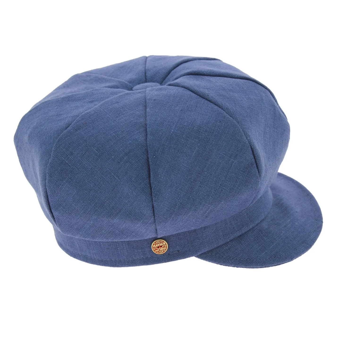 Casquette Gavroche Antje Lin Bleu - Mayser Reference : 4358 | Chapellerie Traclet