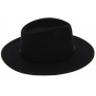 Traveller Toledo Waterproof Wool Felt Hat Black - Traclet
