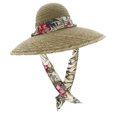 Natural Straw Allegre Wide Brim Hat - Traclet Reference: 4827 | Traclet Hat Shop