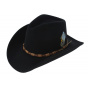 Cowboy Hat - KEELINE Black